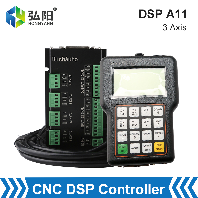 Richauto A11 Dsp Controller 3 Axis - CNC denetleyici Richauto DSP A11 3-Axis