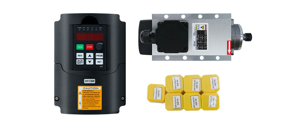 Air Cooled 1.5Kw Spindle Motor Inverter 110V - HLTNC 1.5kw Flaş Hava Soğutmalı Spindle
