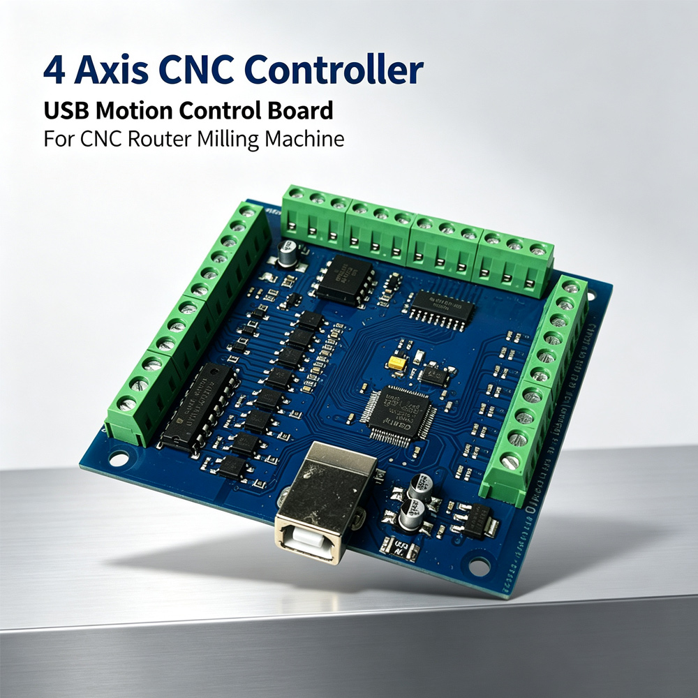 Mach3 Usb Cnc Controller 4 Axis 100Khz - CNC Hareket Kontrol Kartı MACH3 4
