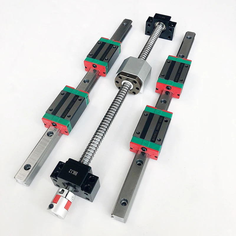 Hgr20 Linear Guide Rail Ballscrew Set - 2 takım HGR20 HGR15 Lineer Kılavuz