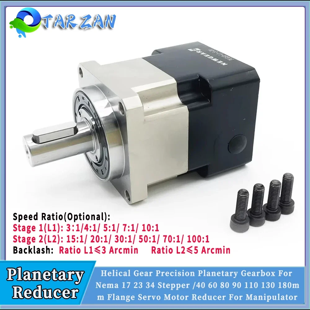 Planetary Gearbox Reducer Nema 23 34 - Helisel Dişli Nema23/Nema 34 Planet Şanzıman