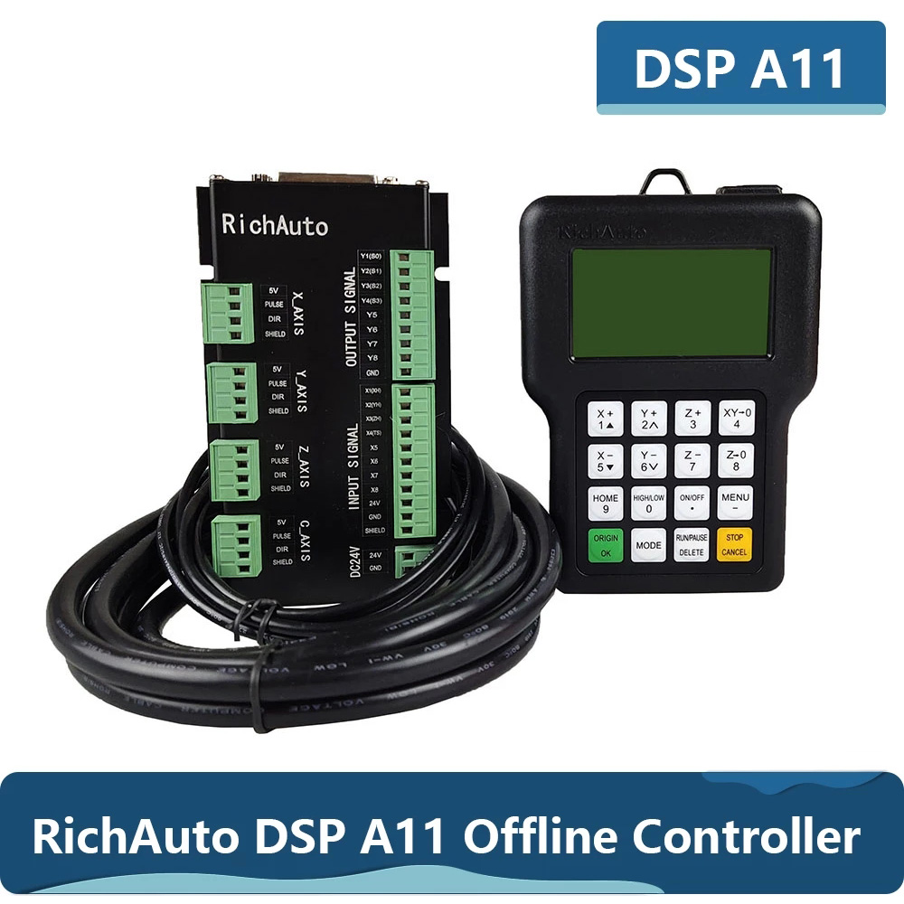 Richauto A11 Dsp Controller 3 Axis - RichAuto DSP A11 CNC denetleyici A11S