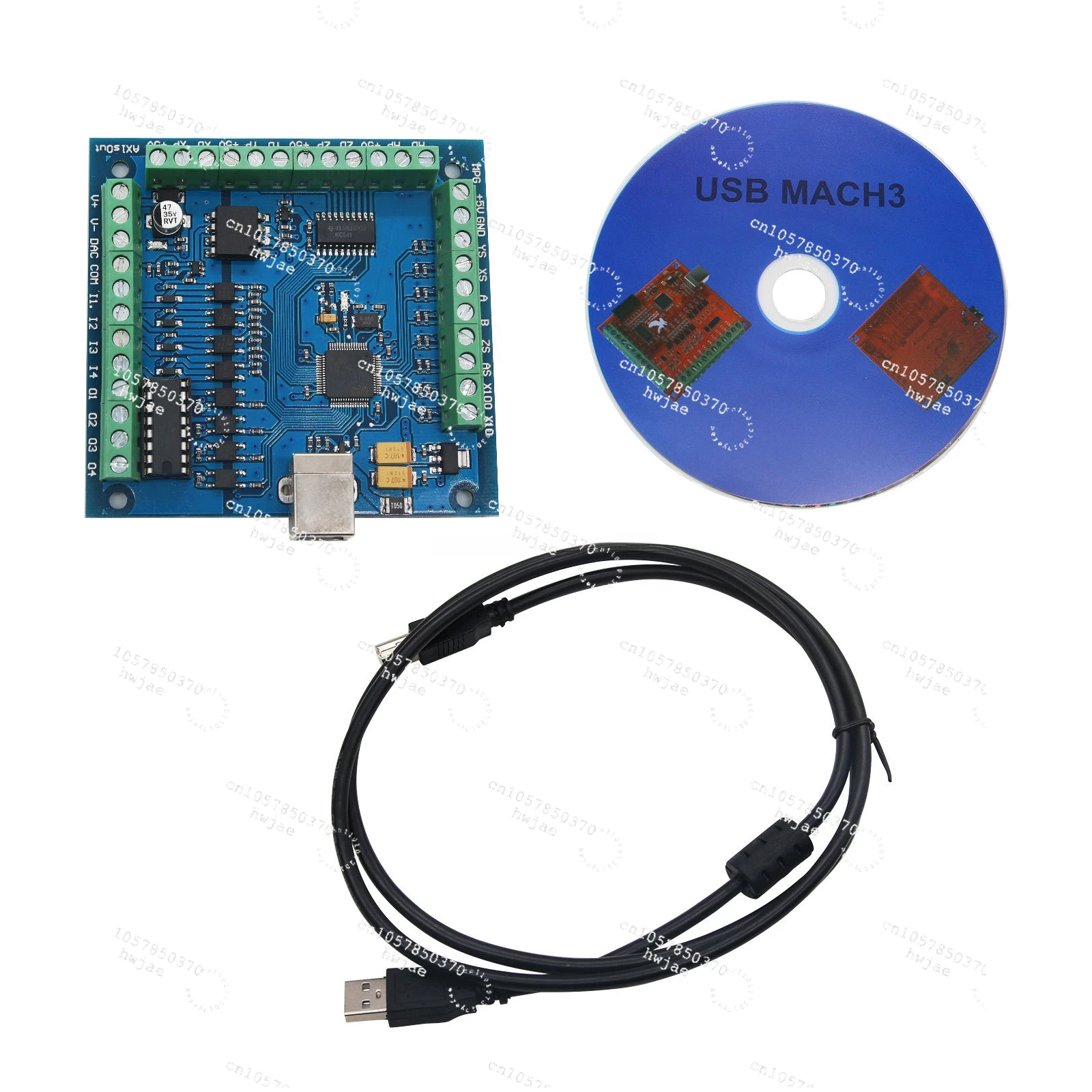 Mach3 Usb Cnc Controller 4 Axis 100Khz - MACH3 4 Eksenli USB CNC Kontrol