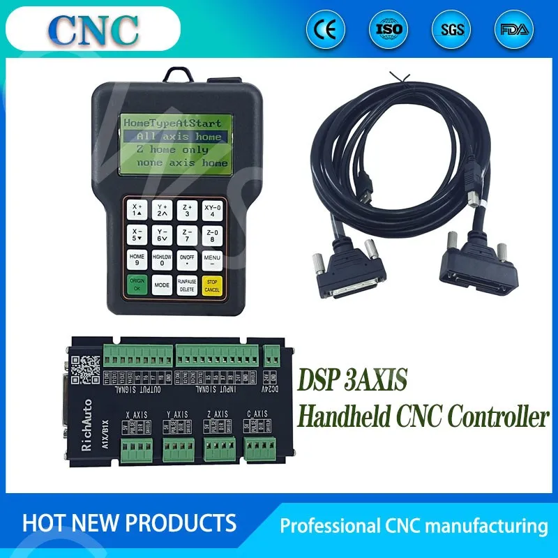 Richauto A11 Dsp Controller 3 Axis - RichAuto DSP A11E 3 eksenli kontrol