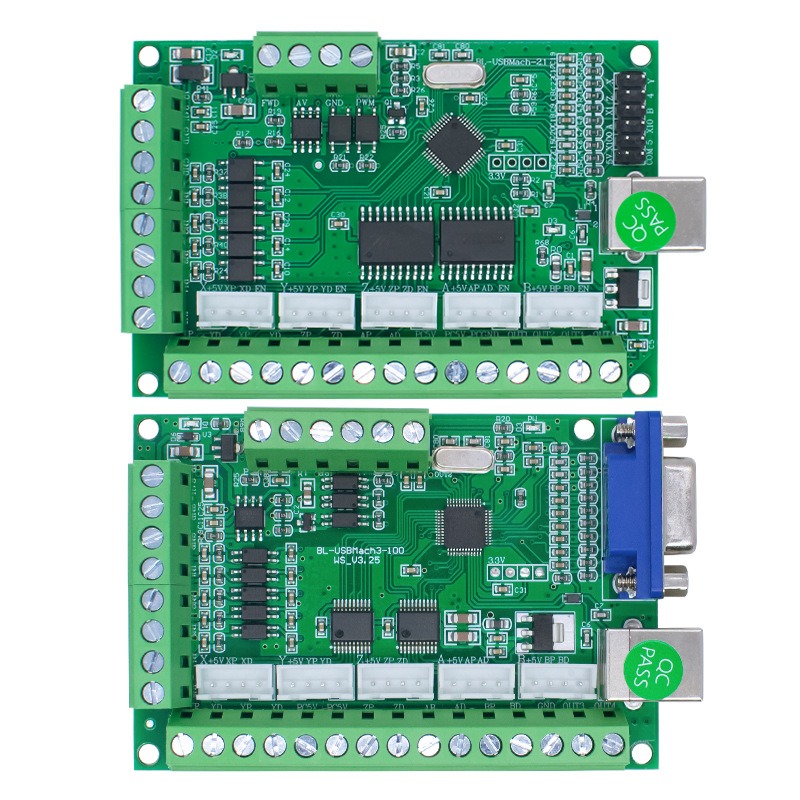 1 adet Motor sürücü panosu CNC - 5 Axis Cnc Breakout Board Interface Mach3 incelemesi ve fiyatı