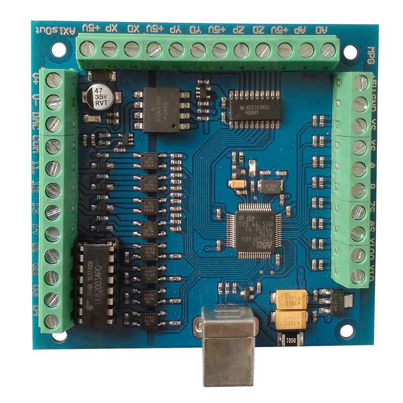 CNC Breakout Board USB MACH3 G - Mach3 Usb Cnc Controller 4 Axis 100Khz incelemesi ve fiyatı