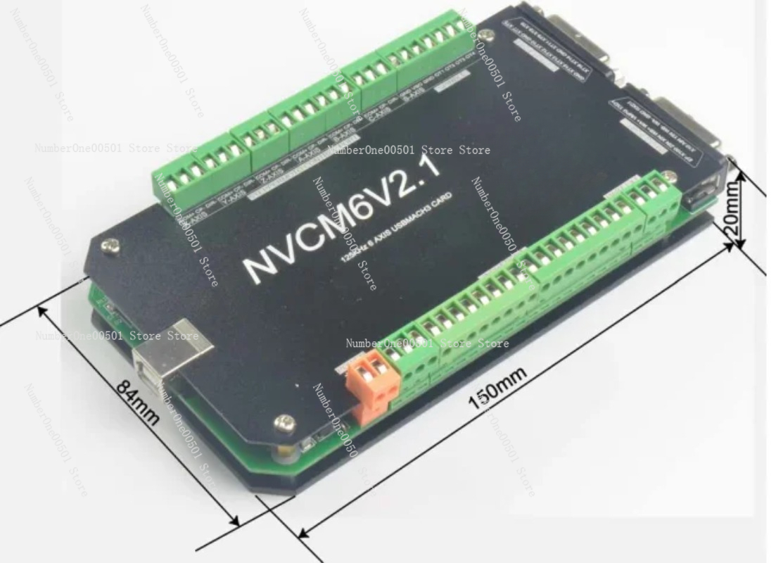 V2.1 3/4/5/6 Eksenli CNC Kontr - 5 Axis Cnc Breakout Board Interface Mach3 incelemesi ve fiyatı