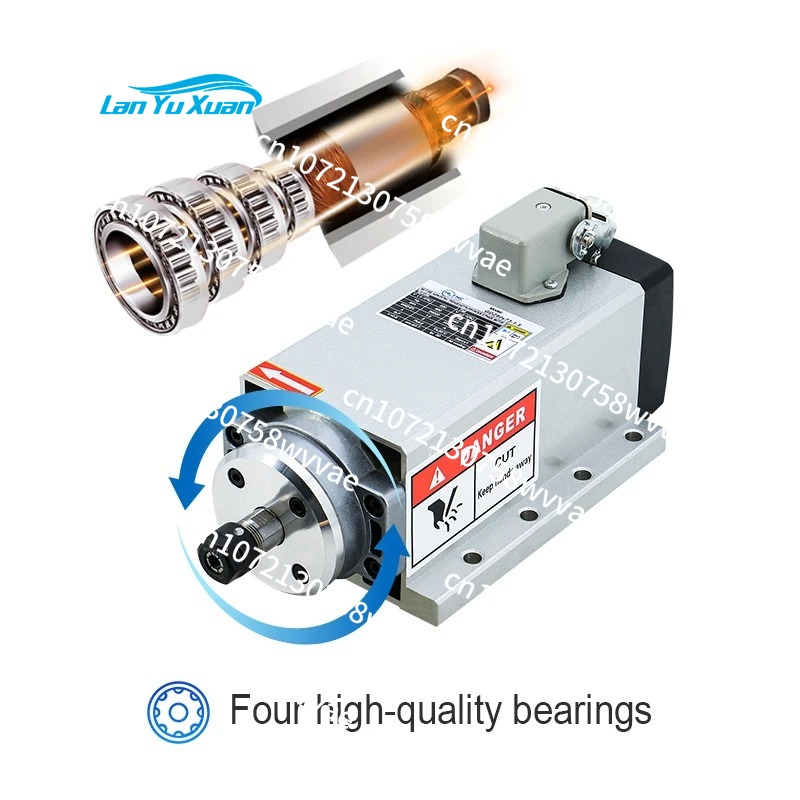 1.5KW 110V CNC Hava Soğutmalı  - Air Cooled 1.5Kw Spindle Motor Inverter 110V incelemesi ve fiyatı
