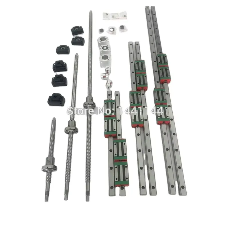 6 Takım HGR20 Doğrusal Kılavuz - Hgr20 Linear Guide Rail Ballscrew Set incelemesi ve fiyatı