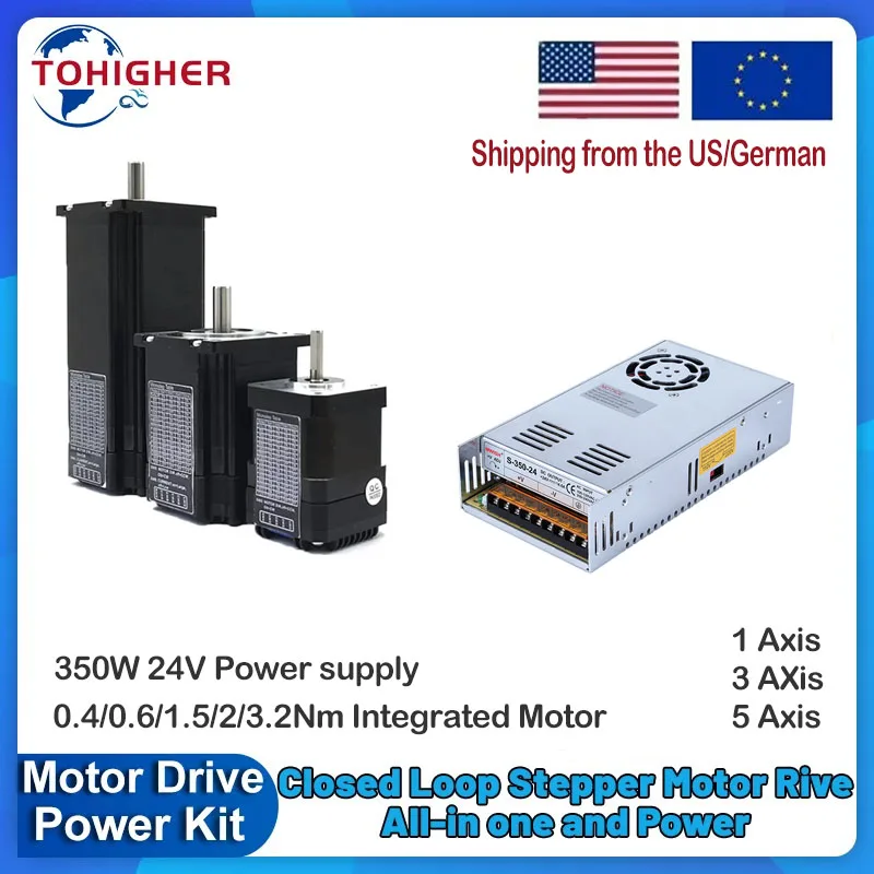 Nema17 Nema23 Step Motor Sürüc - Nema 23 Closed Loop Stepper Motor Driver Kit incelemesi ve fiyatı