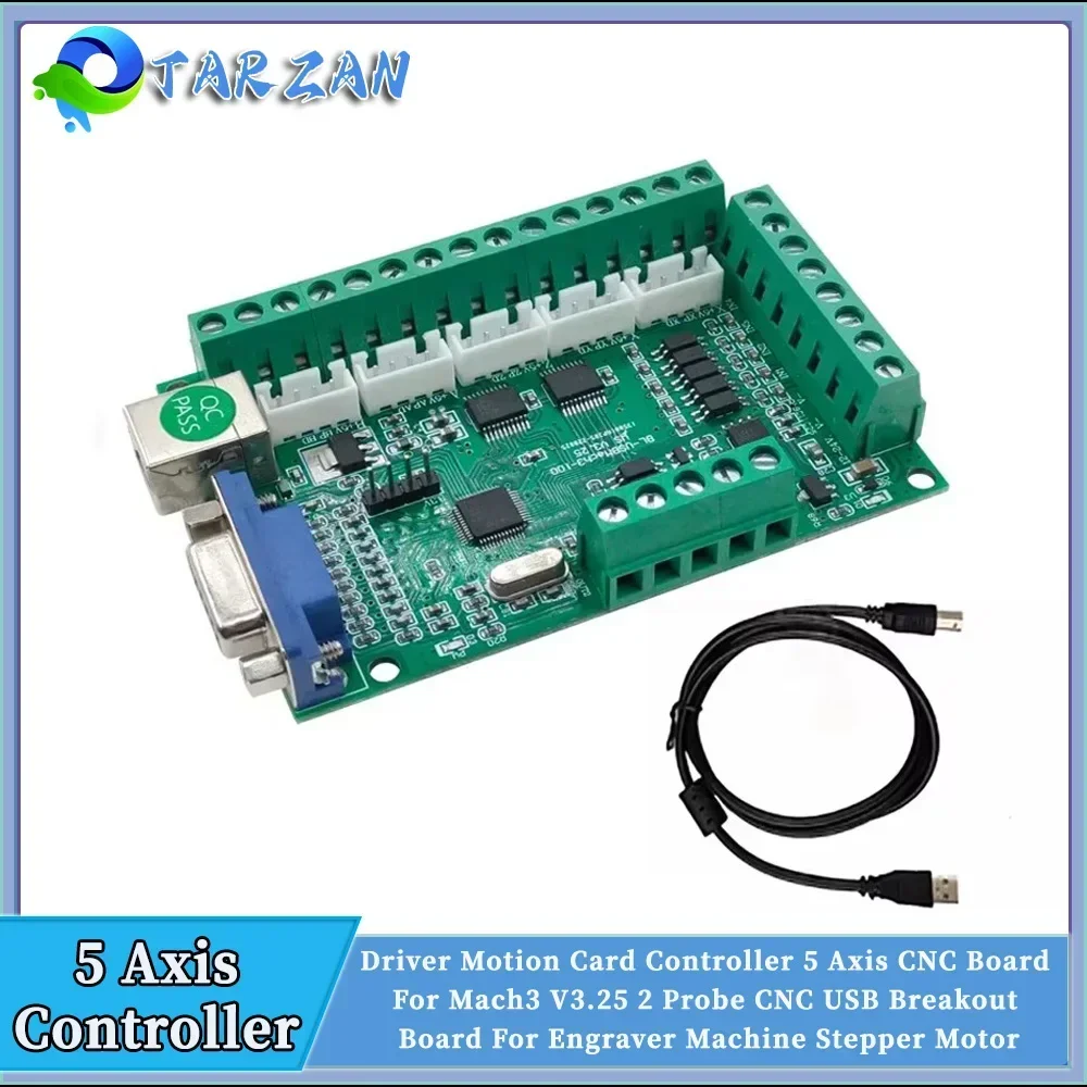 CNC 5 Eksenli Mach3 Arayüz Kar - 5 Axis Cnc Breakout Board Interface Mach3 incelemesi ve fiyatı