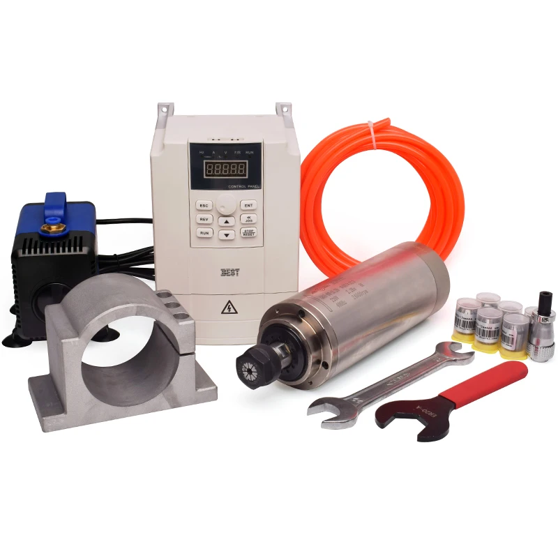 Ucuz Fiyatlı Yüksek Hızlı GDZ  - 2.2Kw Water Cooled Spindle Kit Vfd incelemesi ve fiyatı