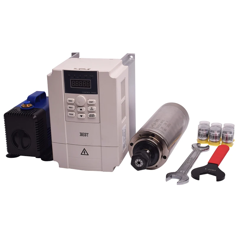 Ucuz Fiyatlı Yüksek Hızlı GDZ  - 2.2Kw Water Cooled Spindle Kit Vfd incelemesi ve fiyatı