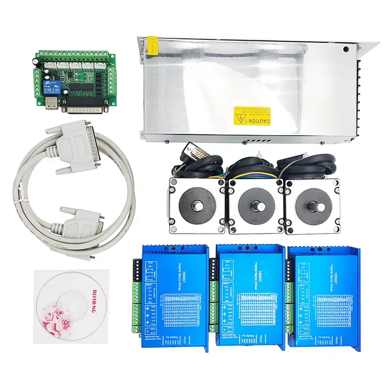 3 Eksen 2N.m Nema23 CNC Kiti S - Nema 23 Closed Loop Stepper Motor Driver Kit incelemesi ve fiyatı