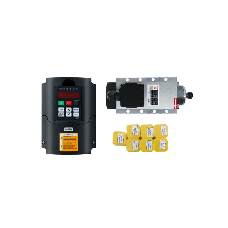 1.5kw Flaş Hava Soğutmalı Spin - Air Cooled 1.5Kw Spindle Motor Inverter 110V incelemesi ve fiyatı