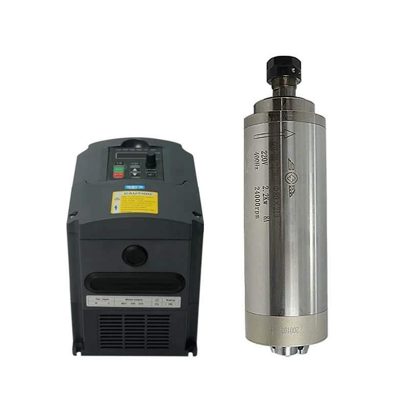 LY 220 V 1.5KW 2.2KW VFD Su So - 2.2Kw Water Cooled Spindle Kit Vfd incelemesi ve fiyatı
