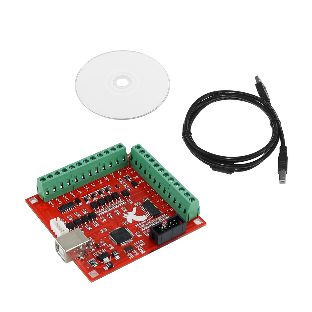 Breakout Board CNC USB MACH3 4 - Mach3 Usb Cnc Controller 4 Axis 100Khz incelemesi ve fiyatı