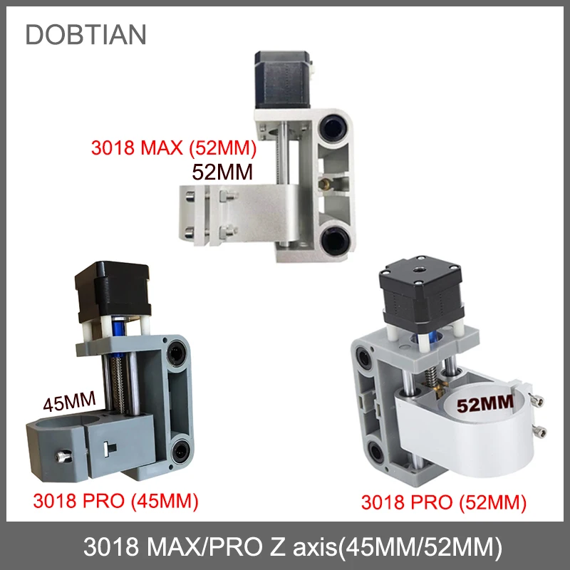 CNC 3018 PRO Z Ekseni Mili Mot - Cnc 3018 Pro Max Metal incelemesi ve fiyatı